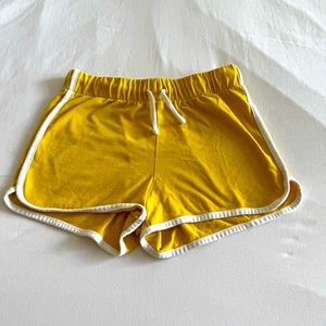 Old Navy, Yellow Jogger Shorts, Child Size XL 14
